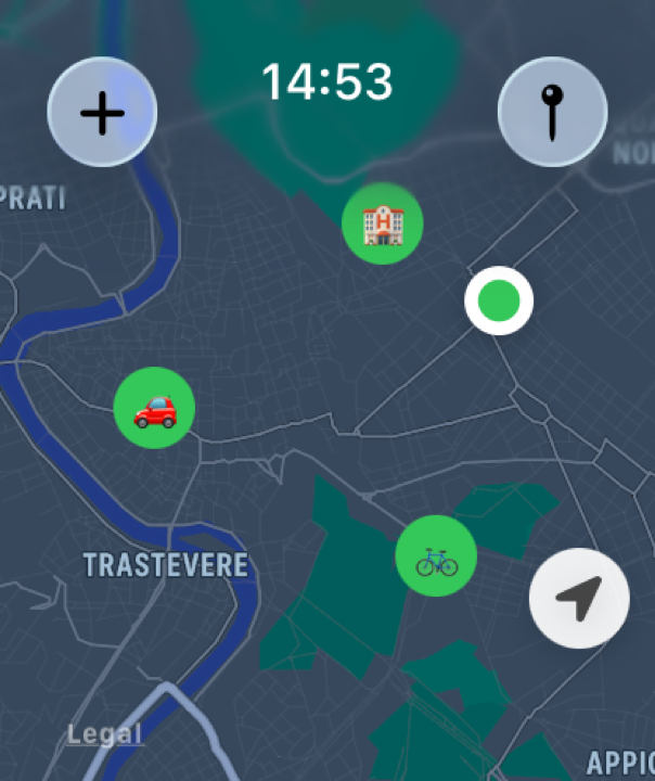 Watch map